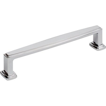Jeffrey Alexander 128 mm CentertoCenter Polished Chrome Richard Cabinet Pull, PR 171-128PC